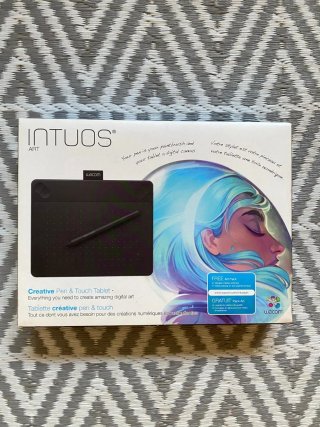Wacom Intuos Art Tableta Gráfica Negra