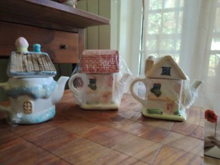 Set 3 Teiere Casetta Cottage