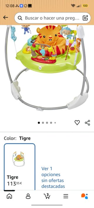Saltarín Fisher-Price Rainforest Jumperoo
