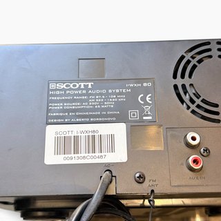 Sistema de Som Scott I-WXH80 com Colunas