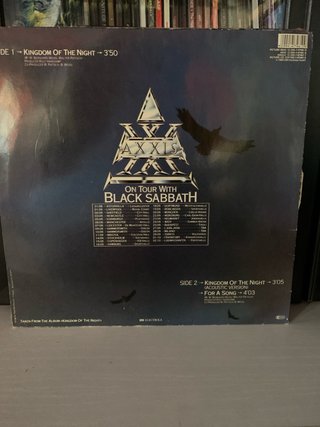 Axxis Kingdom of the Night Picture Disc Vinilo