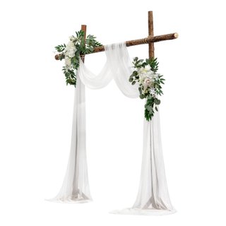 Kit Fiori Artificiali per Arco Nuziale con Tende