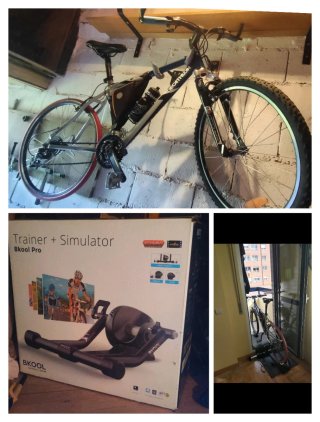 Pack Bici + Rodillo Bkool + Rueda mtb/carretera