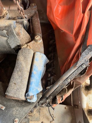 Recolector de almendras paraguas