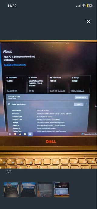 Dell Latitude 5490 Intel 5 16GB RAM