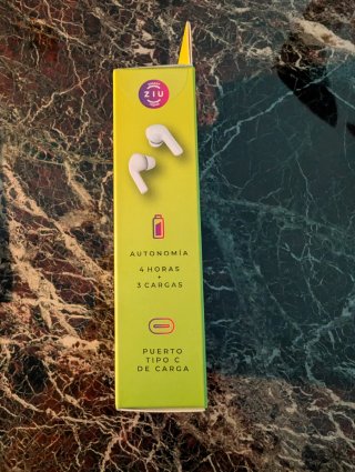Auriculares Ziu Bluetooth 5.4 Blancos