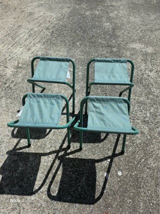 Mesa plegable camping 4 sillas