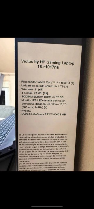 HP Victus 32GB DDR5 RTX 4060