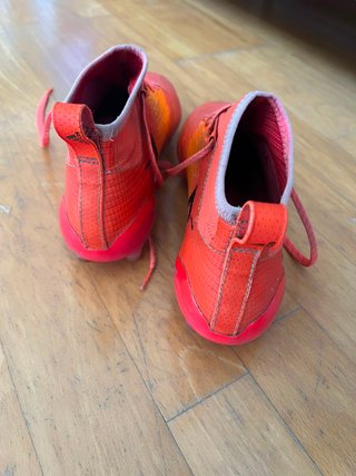 Botas de fútbol Adidas Naranja/Rosa Talla [39 1/3]