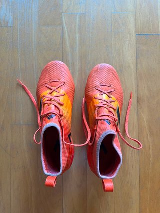 Botas de fútbol Adidas Naranja/Rosa Talla [39 1/3]