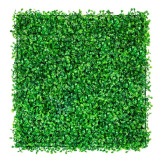 Pannello Siepe Bosso Artificiale 25x25 cm Verde