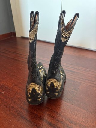 Botas Sendra Piel Serpiente Talla 38