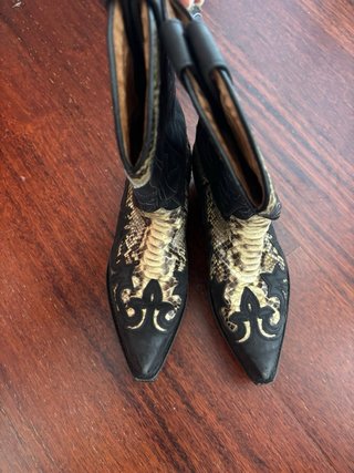 Botas Sendra Piel Serpiente Talla 38