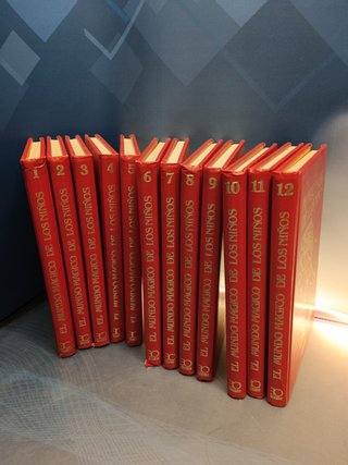 lote de 12 tomos, El mundo mágico de los niños. Océano , Completa, 1989