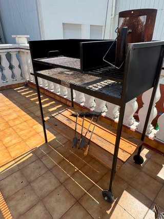 Barbacoa Argentina Metal muy poco Uso