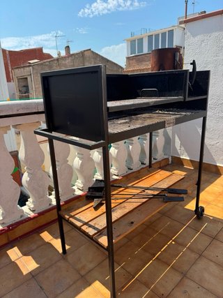 Barbacoa Argentina Metal muy poco Uso