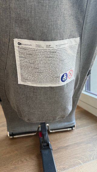 Hamaca Kinderkraft gris