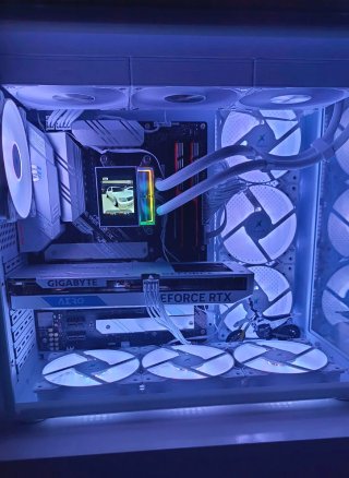 PC Gamer All White RTX 4060