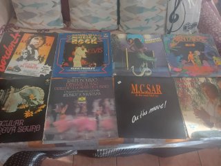 Lote 200+ Discos LP Música Española y extranjera