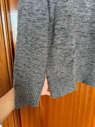 Jersey Sweater Armani Exchange Gris Negro Talla XS