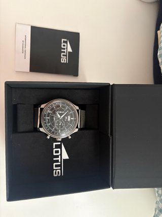 Reloj Lotus 10138 Esfera Negra