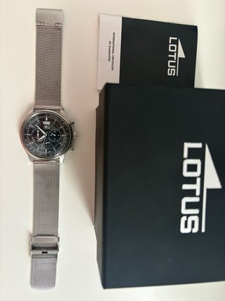 Reloj Lotus 10138 Esfera Negra