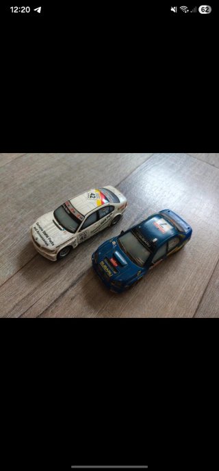 Lote 2 coches Scalextric Digital System
