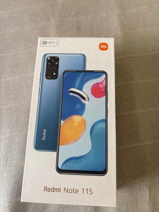 Xiaomi Redmi Note 11S 128GB Negro en su caja