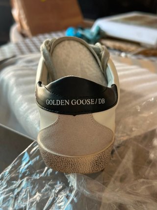 Zapatillas Golden blanco y gris