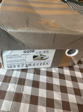 Zapatillas Golden blanco y gris