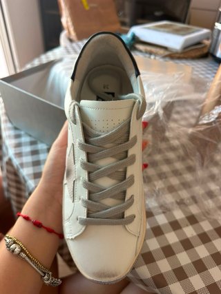 Zapatillas Golden blanco y gris