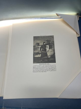 Colección 46 grabados españoles editados por caja de ahorros de Zaragoza en 1976 58x50 cm