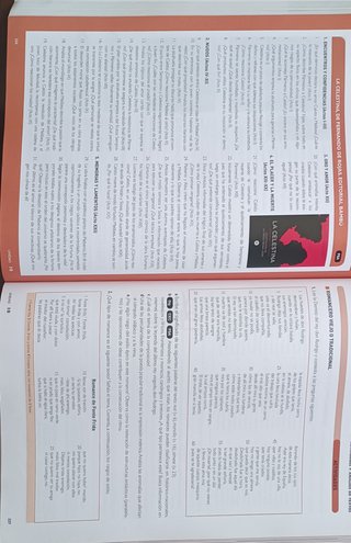 Lengua castellana y literatura 1, Le Bachillerato