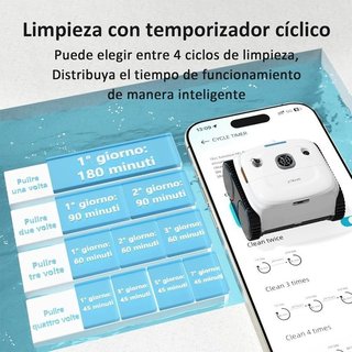 Robot limpiafondos  piscina WYBOT C2 Vision NUEVO