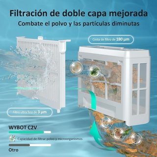 Robot limpiafondos  piscina WYBOT C2 Vision NUEVO