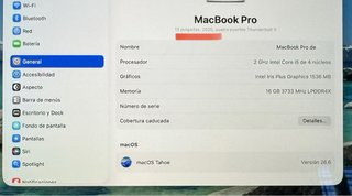 MacBook Pro 13 2020 Plata + Cargador