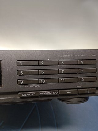 sintonizador de radio sony, ST-D50L, buen estado