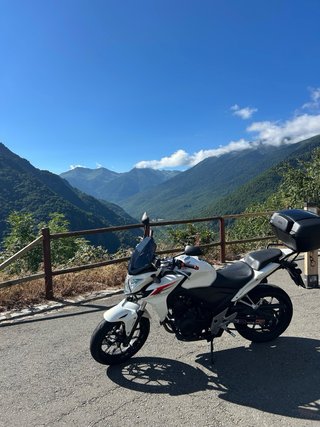 Honda CB500F Blanca