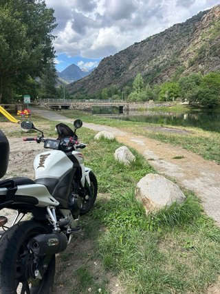 Honda CB500F Blanca