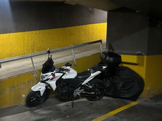 Honda CB500F Blanca
