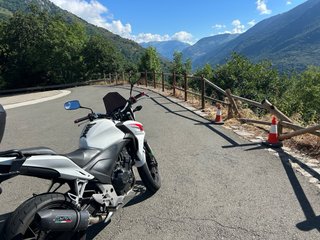 Honda CB500F Blanca