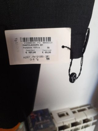 Pantaloni uomo estivi grigio