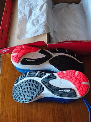 Scarpe Puma Velocity Nitro 2 Blu/Rosso