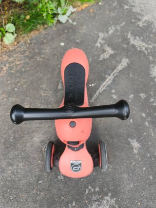Patinete 2 en 1 Scoot and Ride Coral + casco