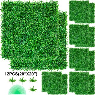Pannello Siepe Bosso Artificiale 12 pz 51x51 cm