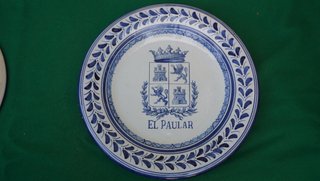 Platos cerámica pintado a mano ver medidas y fotos