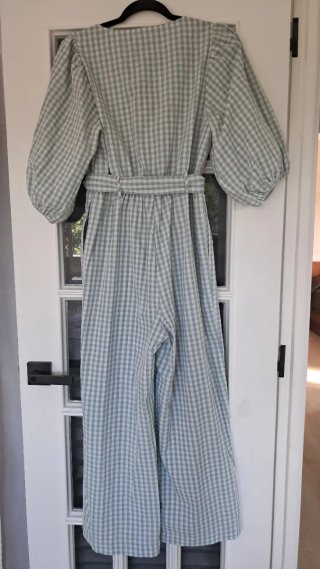 Mono cuadros verde talla S