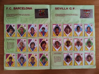 Álbum Cromos Fútbol Premio 83/84