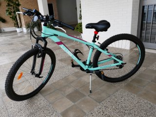 Bicicleta Montaña Mint/Morado como nueva