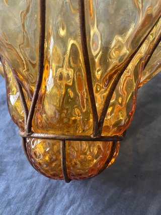 Lanterna Murano Seguso Venezia Vetro Oro